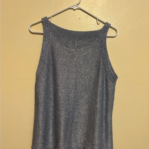 NIC+ZOE Shimmering Silver Tank Top - Picture 8 of 8